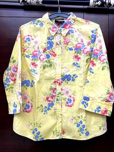 Floral Button-Down Shirt