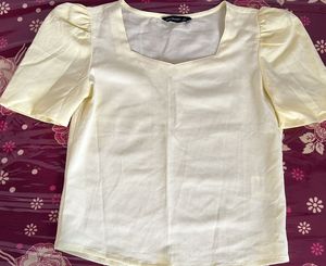 Elegant Square Neck Top