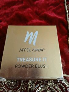My Glamm Treasure Powder Blush New