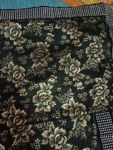 Balck & Gold Shimmer Party Wear Saree