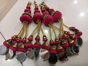 Pink Blouse/Lehanga Looms