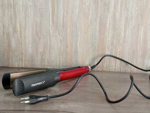 Stylish Salon Style Red-Black Hair Straightener