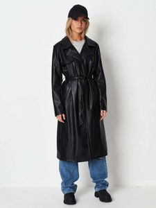 Missguided Longline Trench Coat