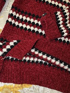 Striped Knit Sweater