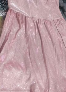 Sparkly Pink Mini Dress