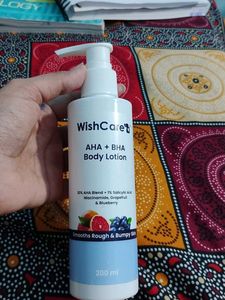 WishCare AHA+BHA Body Lotion