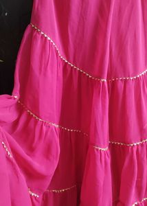 Pink Kurta Set- sharara