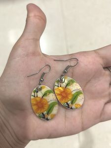 Floral Drop Earrings