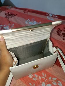 White Sling Bag