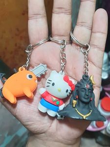 Cool Keychain Set (Pack Of 3)