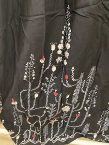 Elegant Black Kurta