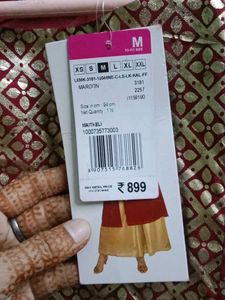 Front Slit Aline Georgette Kurta