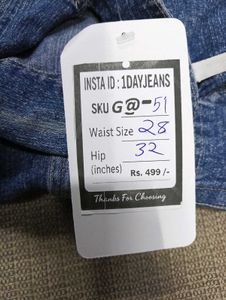 G@51 Size-30 (Sale) Latest Ladies high waist Jeans