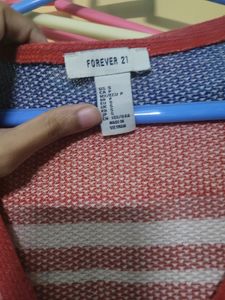 Forever 21 Tie Up Crop Top