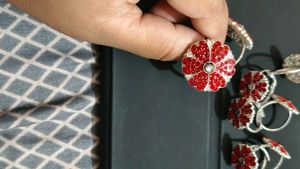 karwa chauth special meena...Toe rings Pure Silver