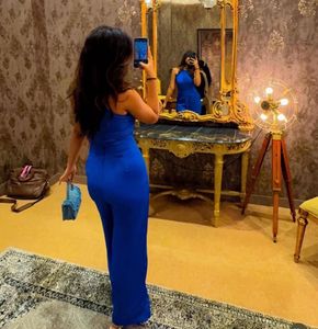 Stylish Blue Jumpsuit