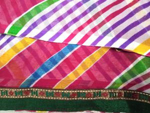 Jaipuri Print Saree 💌Make Offer ✨