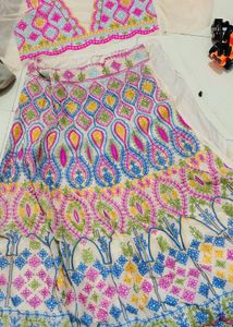 Elegant Embroidered Lehenga Choli Set