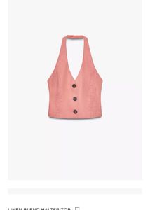 Pink Halter Top
