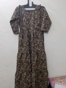 Floral Print Maxi Dress