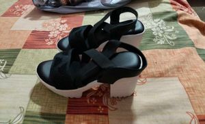 Black Platform Sandals