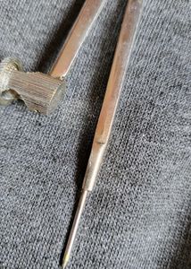 Silver Adjustable Compass