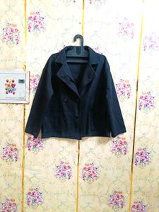 🇳🇿💫💗Chic Black Double-Breasted Blazer