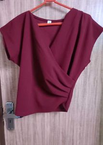 AJIO Asymmetrical Top TRENDY