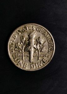 ONE DIME of U. S. A 1989