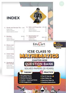 Educart ICSE Class 10 Question Bank 2025