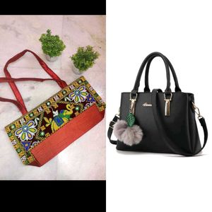 Classic Hand Bag Combo🔴⚫