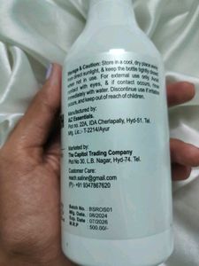SALINE Glucose for Skin &amp; Hair