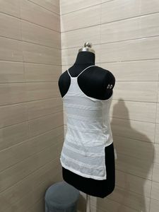 Armani exchange A/X White Tank Top