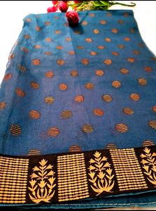 🍁Saree With Blouse🍁