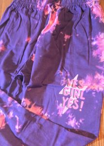 Tie Dye 'Yes Girl' Pants