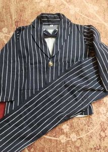 Striped Suit Set