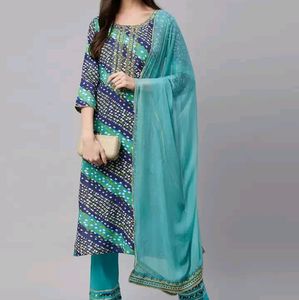 Festive Beautiful Kurti Set
