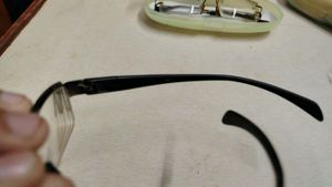 New Like Black Spectacles with -6 Power
