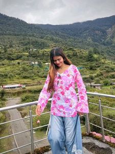 Floral Print Top ( various options, size )