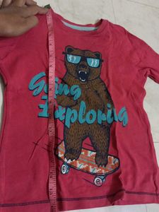 T-shirt &amp; sweater Combo For Boys 4-5 Years