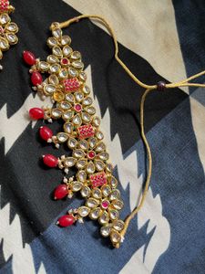 Red Elegant Necklace Set