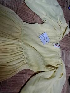 Elegant Yellow Maxi Dress