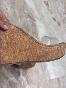 Clear Strap Heels