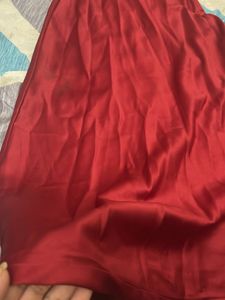 Elegant Red Maxi Dress