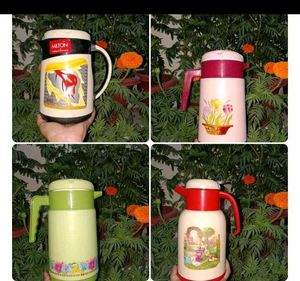4 NEW Jugs +1 Freebie Jug & It's Glass Set😊