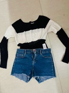 ❤️Combo Top And Short ❤️