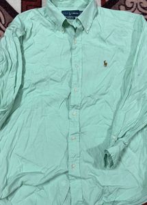 Ralph Lauren Green Long Sleeve Shirt