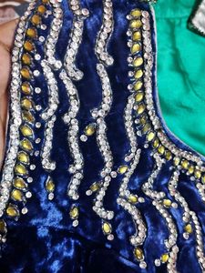 Real Zircon Work Blouse