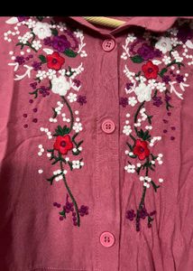 Embroidered Maxi Dress/Kurta