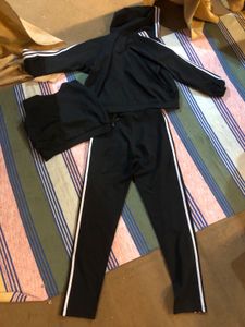 Adidas Looking Tracksuit Co-ords 3 Piece